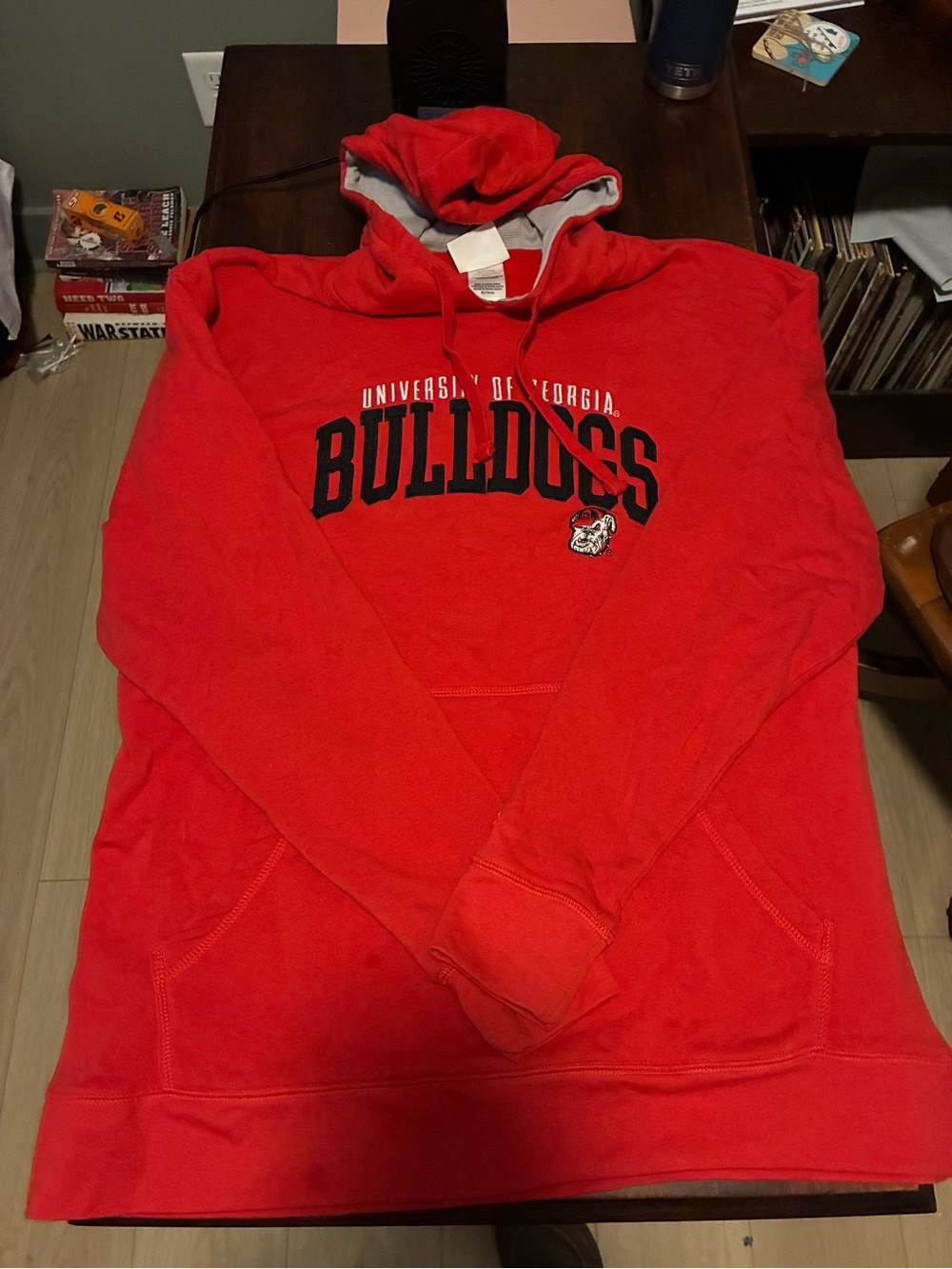 Champion Authentic Georgia Bulldogs Athleticwear Hoodie with pockets size xl